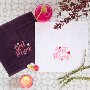 Best Mum Flannel Face Cloth Gift Set