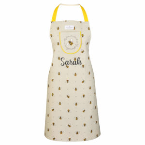 Personalised Bumble Bees Kitchen Apron