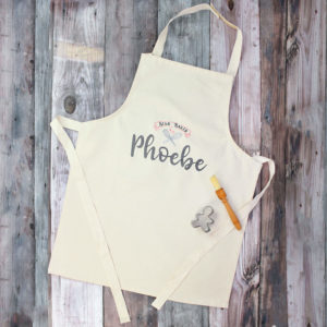 Personalised Children's Apron with Star Baker Design