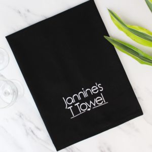 Personalised Company Logo Tea Towel