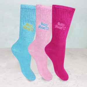 Personalised Women's Extra Wide Bamboo Diabetic Comfort Socks (3 Pair Pack)
