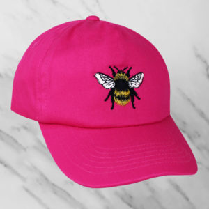 Women's Bumble Bee Embroidered Baseball Cap