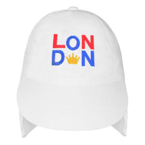Kid's London Coronation Crown Legionnaire Sun hat (4-8 Years)