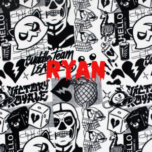 Personalised Fortnite Cuddle Team Leader Blanket