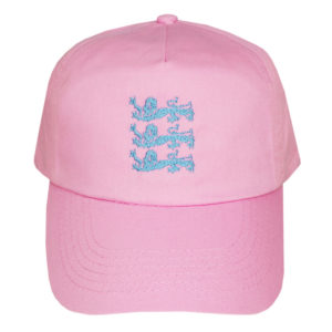 Ladies Baby Pink Three Lions Baseball Cap