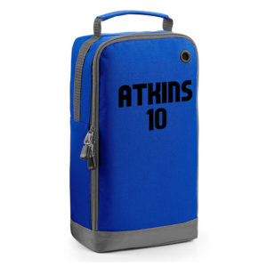 Personalised Football Boot Bag - Royal Blue
