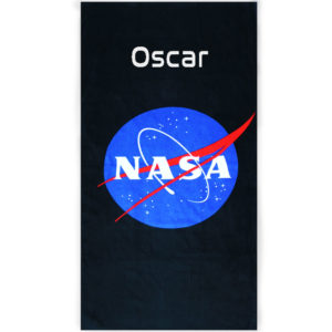 Personalised Embroidered NASA Beach Towel
