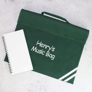 Personalised Music Book Bag