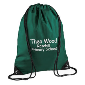 Personalised School Name Sports Gym & Swimming Bag