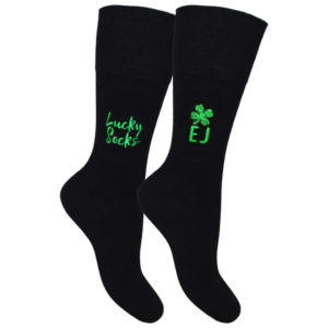 Personalised Men's Lucky Socks Gift Set (2 Pair Pack)