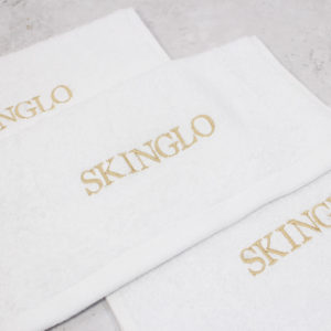 Custom Embroidered Business Face Cloth Flannel