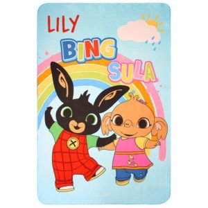 Personalised Bing Bunny Fleece Blanket