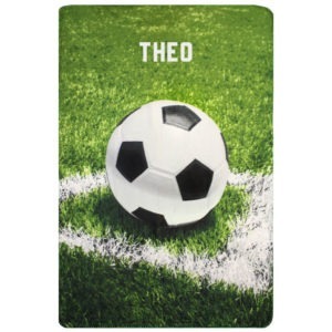 Personalised Football Fleece Blanket