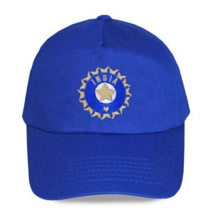 Men's India Royal Blue Cricket Baseball Cap