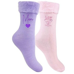 Mum Super Soft Cosy Bed Socks (2 Pair Pack)