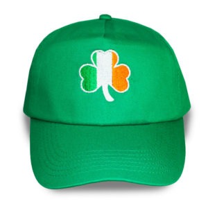 Irish Flag Shamrock Green Ireland Baseball Cap