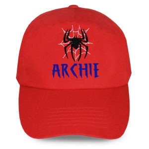 Personalised Spider Hat Baseball Cap 2-4 Years