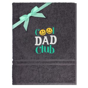 Cool Dad Club Bath Towel Father's Day Gift