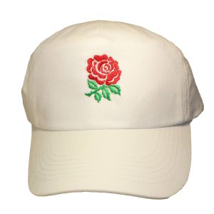 England Rose White Baseball Cap