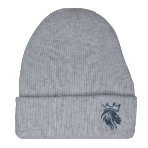 Ladies Lionesses Crown England Embroidered Beanie Hat