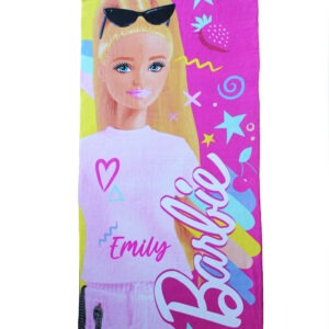 Personalised Barbie Beach Towel