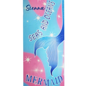 Personalised Mermaid Quick Dry Beach Towel