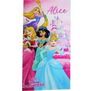 Personalised Disney Princesses Beach Towel