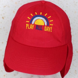 Play All Day Embroidered Toddler Legionnaires Sun Hat 4-8 Years