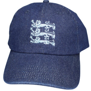 Ladies Sparkly Lionessess Embroidered Denim Blue