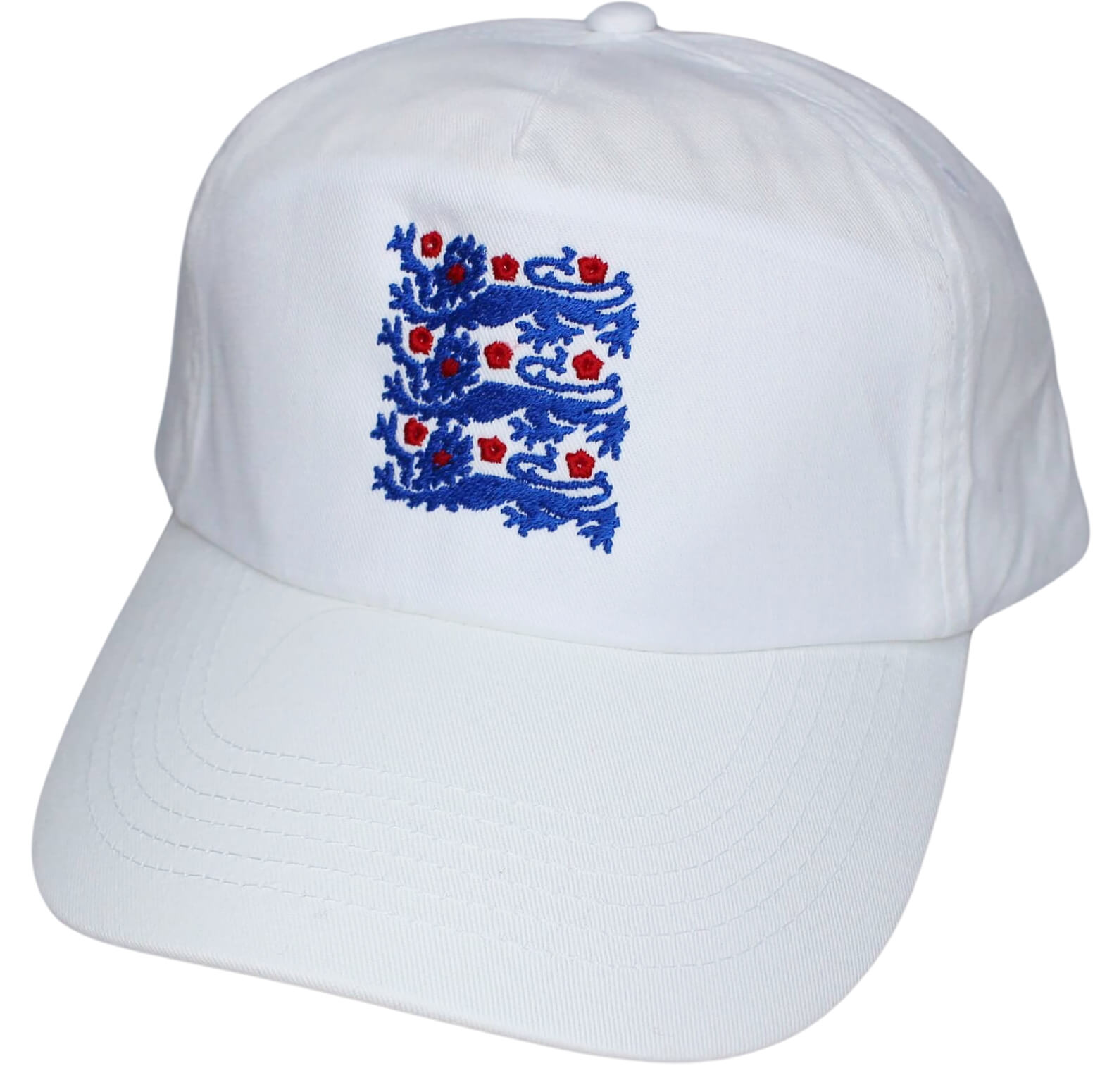 Children's White Three Lions Kids Baseball Cap